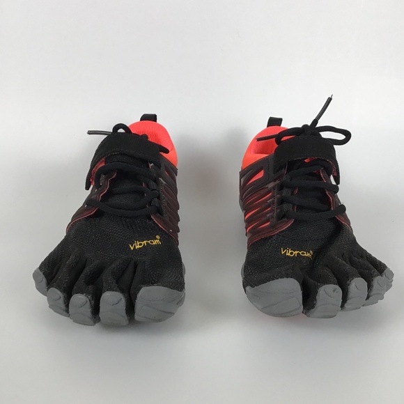 Vibram Black and Red Five Fingers - Picture 4 of 12